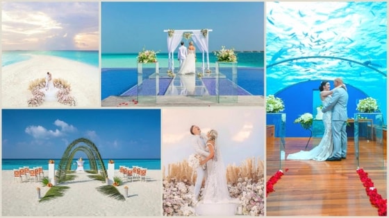 Ceremonial Wedding in the Maldives