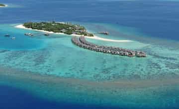 Cora Cora Maldives Aerial Shot