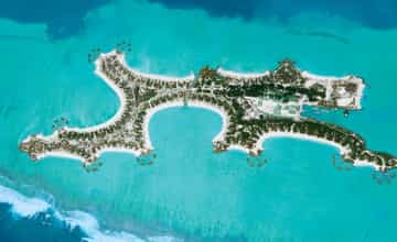 One and Only Reethi Rah Maldives Resort Aerial